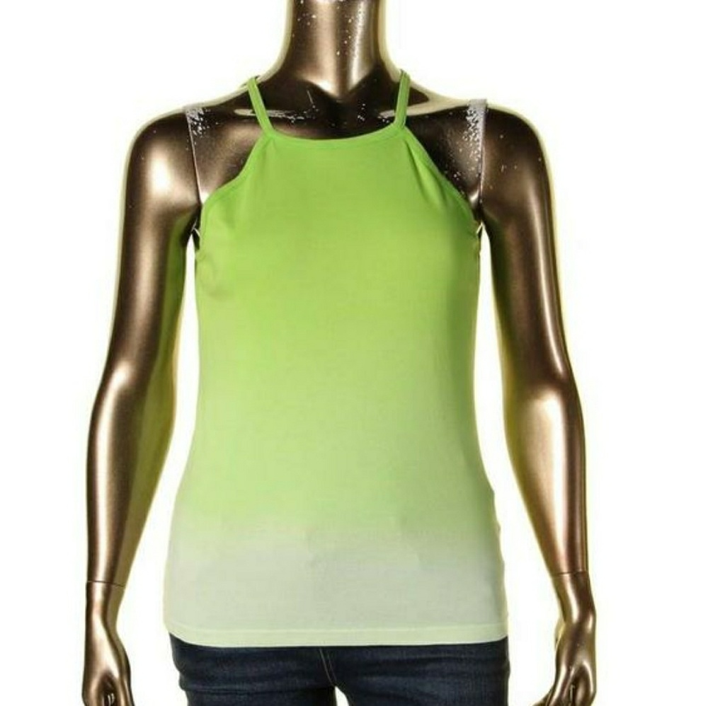 Lauren Ralph Lauren Ombre Cotton Camisole SIZE XL